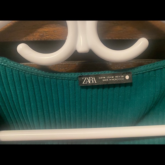 Zara scoopneck bodysuit, size M - Picture 3 of 4